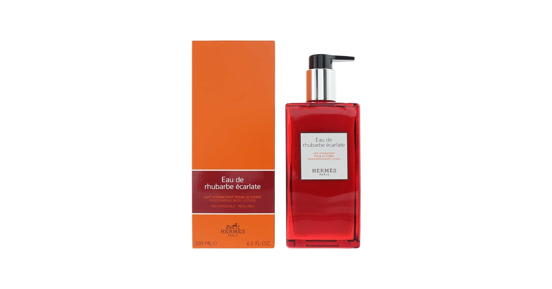 HERMES Eau de rhubarbe écarlate ボディローション Eau de rhubarbe ecarlate Moisturizing body lotion - 6.76 fl